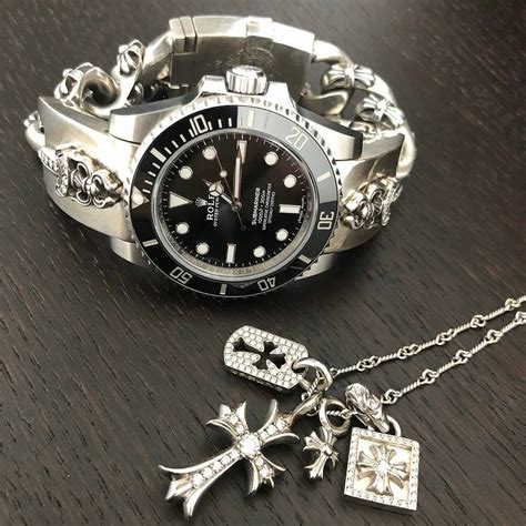 rolex x chrome hearts price